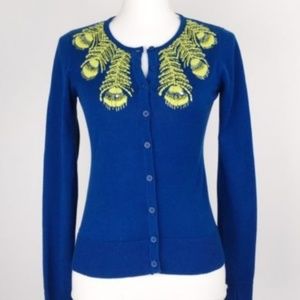 Tabitha Limabird cardigan from Anthropologie.